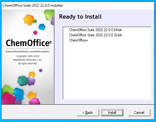 A screenshot of a software suite

Description automatically generated